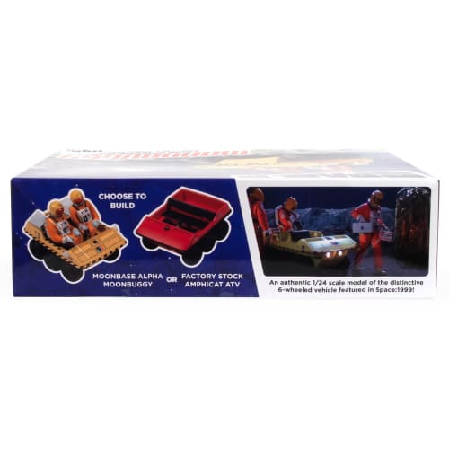 MPC Space 1999 Moon Buggy 1/24 Scale Plastic Model MPC984 Molded In Color