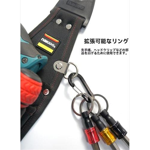 Laxewzul Waist Bag, Nail Pouch, Pendriver Holder, Detachable Parts Case, 3-Tier Design, Ultra-Lightweight Tool Organizer with Detachable Tool Holder,