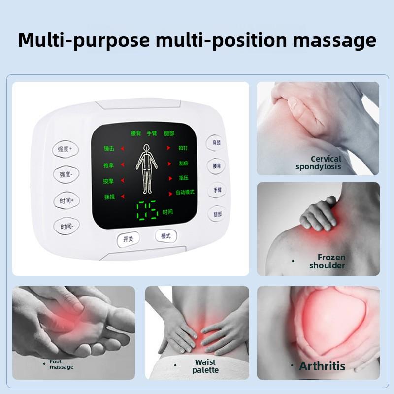 Masážní přístroj střední frekvence Meridian Akupunkturní bod Fyzioterapeutický přístroj Zásuvný Bateriový Duální účel Pulzní Elektroterapeutický přístroj
