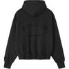 Fear of God Essentials Embroidered Classic Full Zip Hoodie Vintage Black Men Tops 192HO254782F