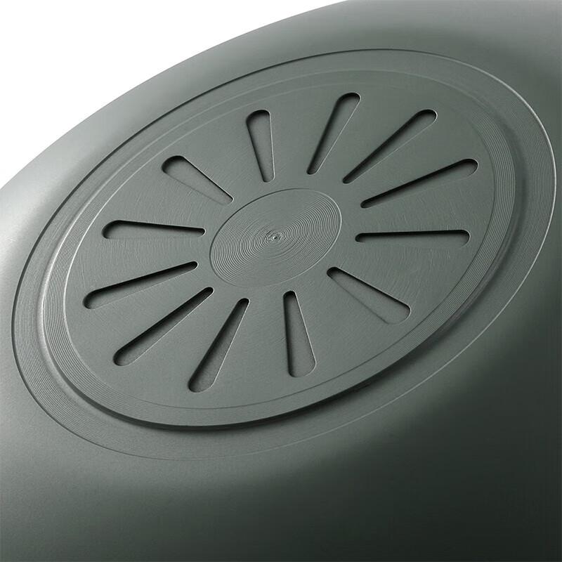 Deshila Langyi 30cm Cast Iron Non-stick Wok
