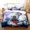 3D Print Anime Vinland Saga Beddengoed Set Eenpersoons Twin Volledig Queen King Maat Bed Set Volwassene Kind Slaapkamer Dekbedovertrek Sets Hometextiel