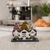 Napkin Holder, Wooden with Open Design, Easy Paper Towel Access Retro Style Dispenser, for Kitchen Dining Table Decor