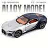 1/32 Bugatti Atlantic Alloy Sports Car Model Diecast Metal Racing Vehicles Car Model Sound and Light Simulation Collection Kids Toy Gift