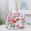 Thickened Large-Capacity Tote Bag Insulated Lunch Box Bag Outdoor Camping Lunch Canvas Bag Handbag for School Work Travel Picnic