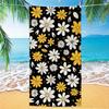 Ins-Stil Blomster Strandhåndklæde, Digital Print Tyndt Hurtigtørrende Anti-Sand Mikrofiber Letvægt til Svømning Yoga Rejse Fitnesscenter Gave