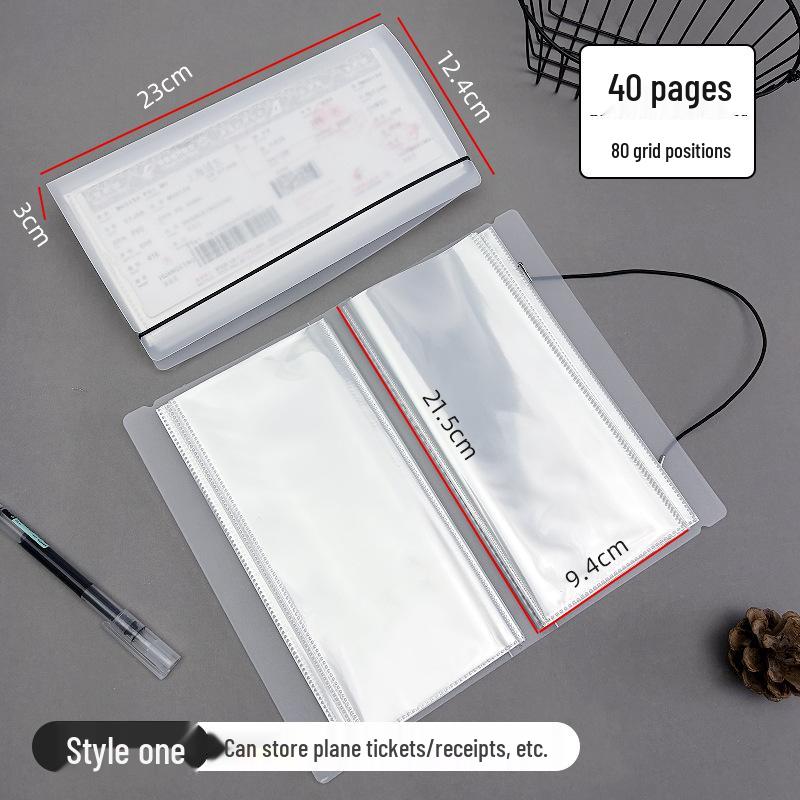 Travel & Event Ticket Holder: Memorial Album for Photos, Movie, Train & Plane Tickets - 3-Inch Compact Star Design