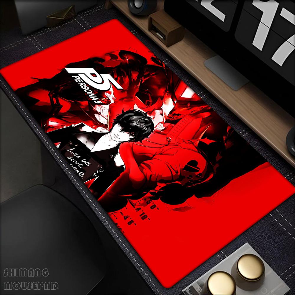 Persona 5 Mouse Pad Mousepad Large Gaming Mouse Pad Lockedge Thickened Computer Keyboard Table Desk Mat