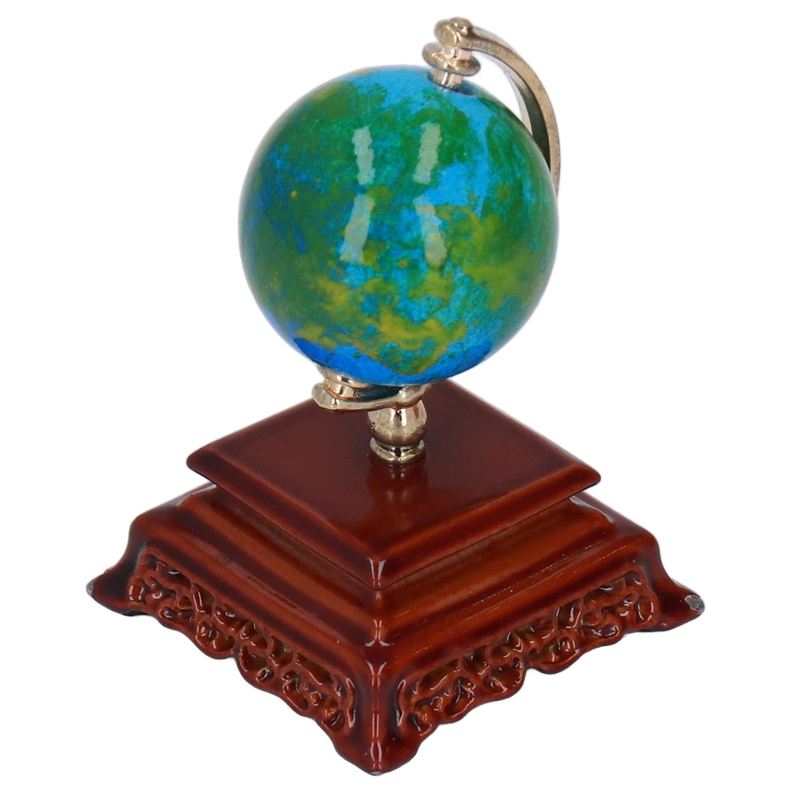 

1: 12 Scale Simulation Globe High Simulation Mini Dollhouse Globe Model for Dollhouse Decoration