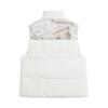 Li Ning Fitness Series Printed Zipper Stand Collar Comfortable Breathable Versatile Down Vest Men Vests Standard-White Snow-Camouflage AMRU081-3