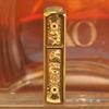 ZORRO 902 Exquisite Pixiu Kerosene Windproof Lighter with Gold Edge Trim