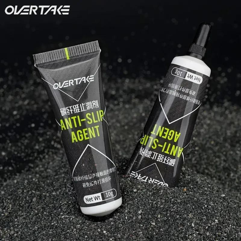 OVERTAKE Carbon Fiber Anti-Slip Paste 10ml Bicycle Seatpost/Handlebar Grip Glue for MTB/Shimano Non-Slip Lubricant