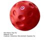 Dog Ball Toy Squeaky Dog Chew Toy Teeth Cleaning Toy Interactive Fetch Ball for Small Medium Dogs Puppy Teething