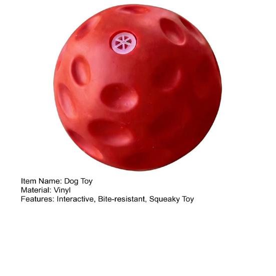 Dog Ball Toy Squeaky Dog Chew Toy Teeth Cleaning Toy Interactive Fetch Ball for Small Medium Dogs Puppy Teething
