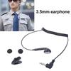 3.5mm Spring Coiled Earbud Single Side Earphone for MP3 Mobile Devices Comfortable Wearing Regardless of Left & Right