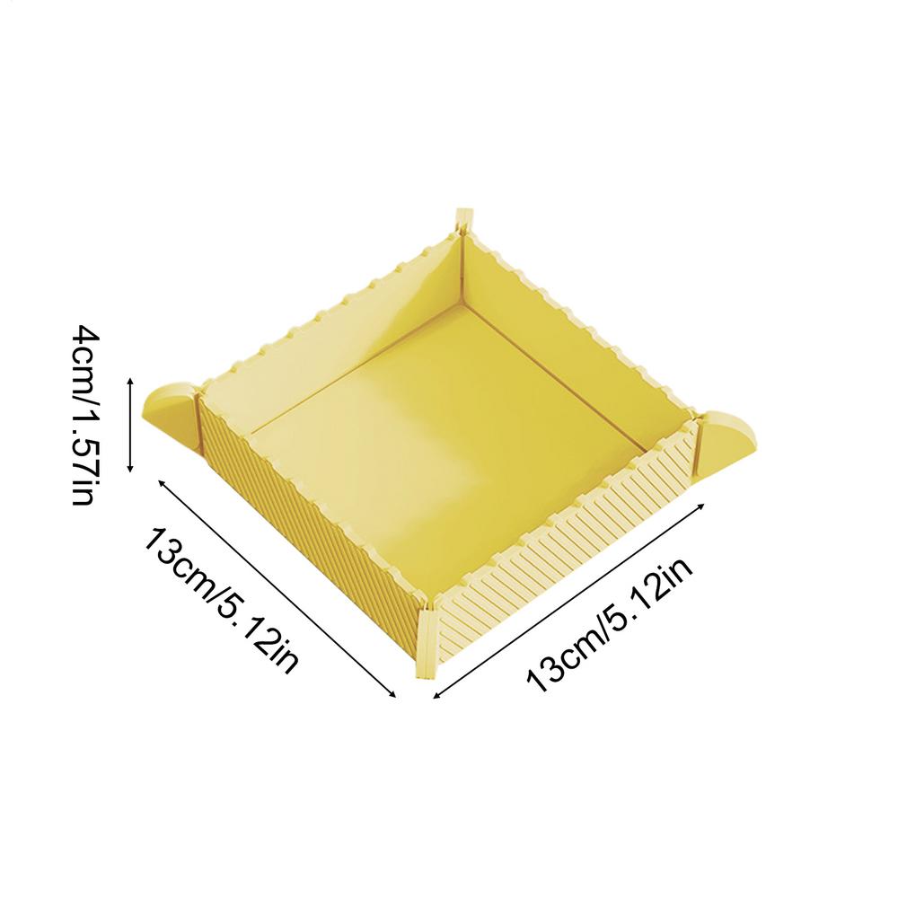 2-in-1Magnetic Foldable Silicone Mat & Serving Tray Heat Resistant Waterproof Non-Slip Magnetic Trivet Mat Foldable Storage Tray