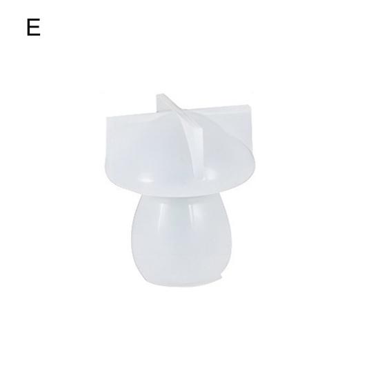 Mushroom Drip Mold Durable Three-dimensional Easily Cleaning Epoxy Resin Trinket Holder Home Decor Household Supplies