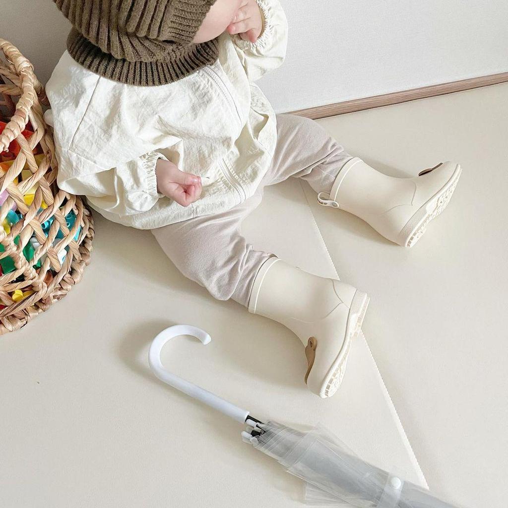 Children's Non-Slip Silicone Rain Boots - Cute Cartoon Design for Preschool and Primary