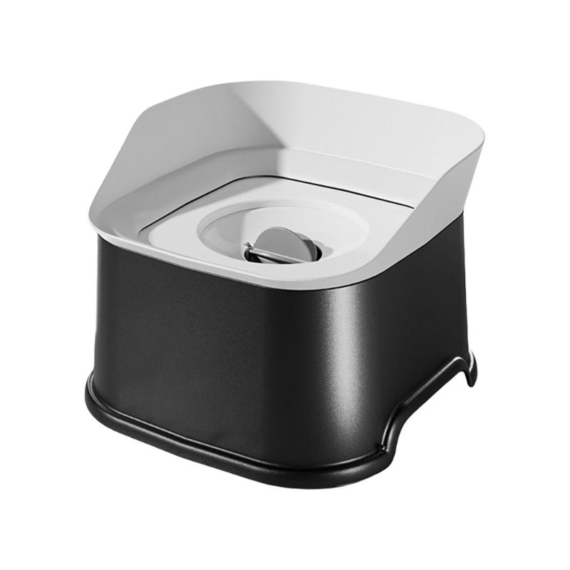 Spill-Resistant Pet Water Bowl Spill Proof Wide Drip Proof Large Capacity 1L/2L Easy to Clean