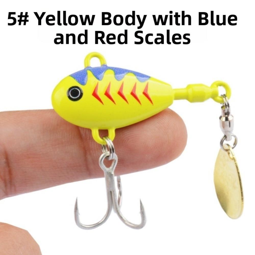 5pcs Metal Construction Fishing Lure 5pcs Pack Sinking Bait Premium Spoon Lure  For Fishing