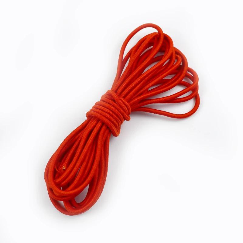 5/10/20M 4mm Cordoane Elastice Meetee pentru Haine Bandă de Păr Elastic de Cauciuc Bandă Arc Elastic Accesorii de Cusut DIY