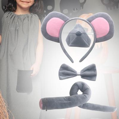 Adorable Mouse Ears Costume Set for Halloween Fun