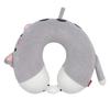 Cuscino per il Collo a Forma di U in Memory Foam con Animali dei Cartoni Animati per Viaggio, Casa o Ufficio Reclinabile