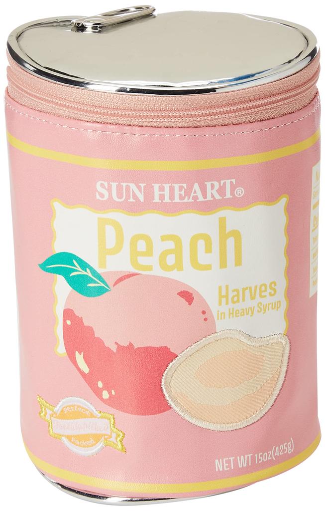 Marushin Pouch Peach Can Food Funny Pencil Case Cosmetic Pouch 0585004800 yup!