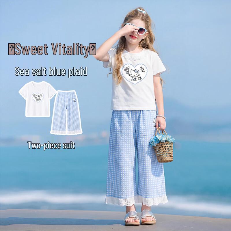 Hello Kitty Girls  Summer Two-Piece Set 110