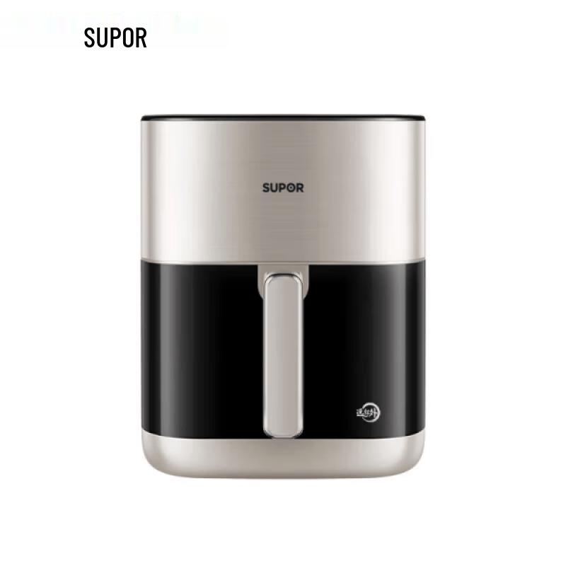SUPOR 6L Visible Far Infrared No-Flip Touch Control Air Fryer CN plug (adapter included)