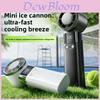 Portable Handheld Usb Fan With Ice Cooling Function For Outdoor Travel And Dorm Use