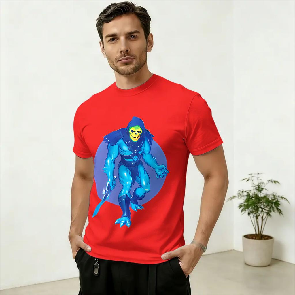 Unisexs TShirts HHe Unisexs Skelly Vintage 100 Cotton Tees Short Sleeve T Shirt Round Collar Clothing 4XL 5XL 6XL