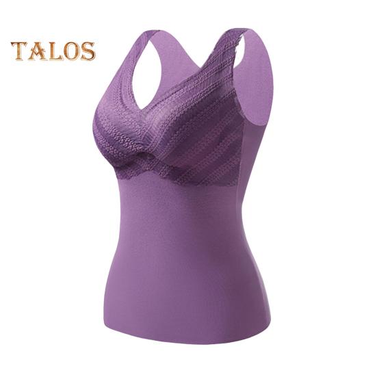 

Зимний женский терможилет с нагрудными накладками, бесшовный бархатный, быстро фиксирующий температуру, V-образный вырез, облегающий, эластичный, без рукавов, внутренняя одежда, майка L