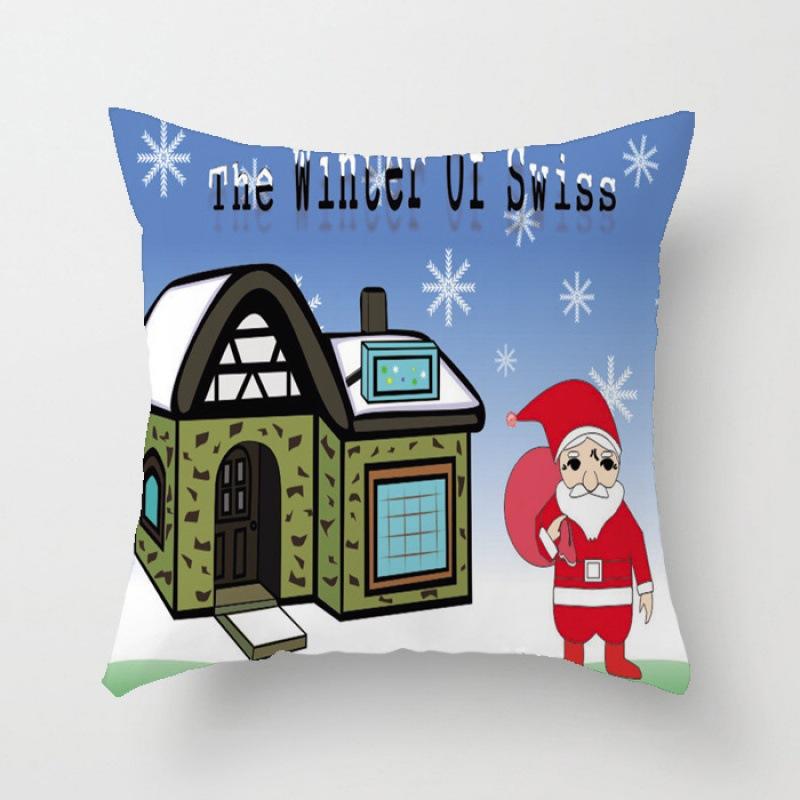 Christmas Series Pillowcases, Sofa, Bedroom Cushion Pillowcases
