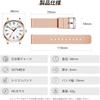 DIZIZID Analog Nurse Watch Waterproof Luminous Easy-to-Read Dial Silicone Strap Unisex Pink