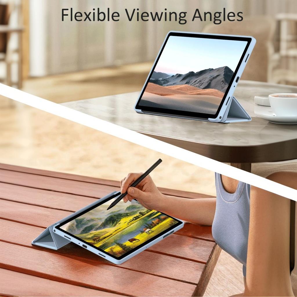 for Samsung Galaxy Tab A11 Plus SM-X230/SM-X236 / A9 Plus SM-X210/SM-X216 , Tab A11+/ A9+ Tablet Case Flip Smart Cover