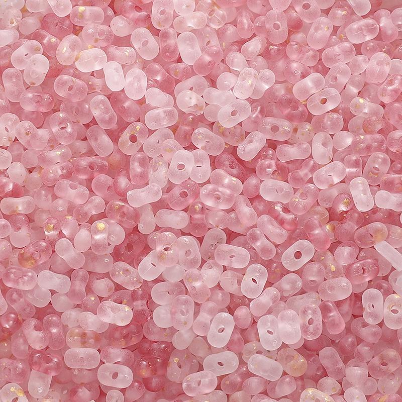 220Pcs Acrylic Peanut Beads For DIY Necklace Bracelet Earrings Jewelry Making Craft Accessories