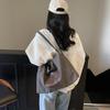 Bag women's large-capacity 2025 new spring niche design single shoulder foreign style student class commuting tote bag