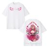 Anime Demon Slayer Mitsuri Kanroji Graphic TShirt 100Cotton unisex Oversized Y2k Shirt Unisex Short Sleeve ONeck Selling Popular