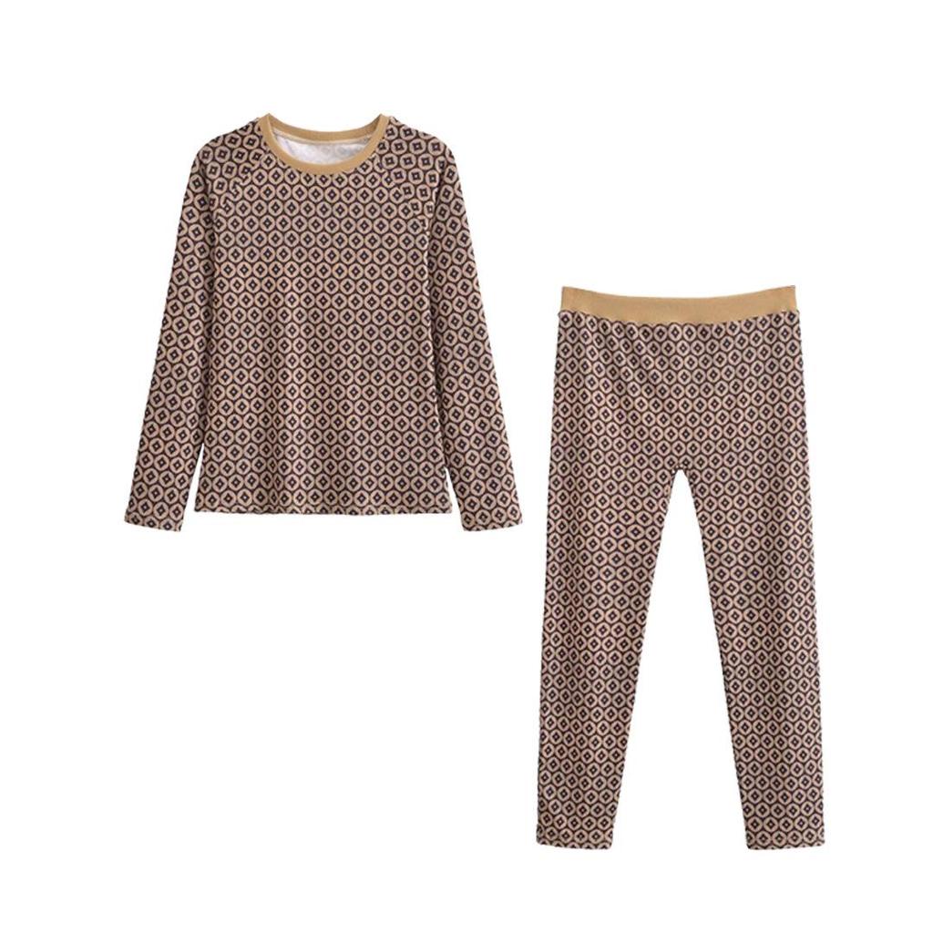 Spring 2025 Slim-Fit Lightweight Women's T-Shirt & Pants - European American Style