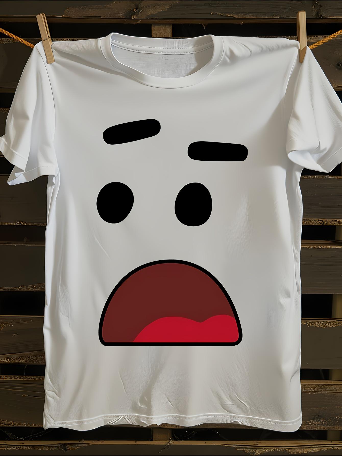 Funny Face Graphic Tshirt XXL
