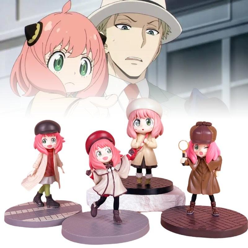 Charming Spy Family Anya Pvc Figurine Stylish Seasonal Outfit For Anime Collectors