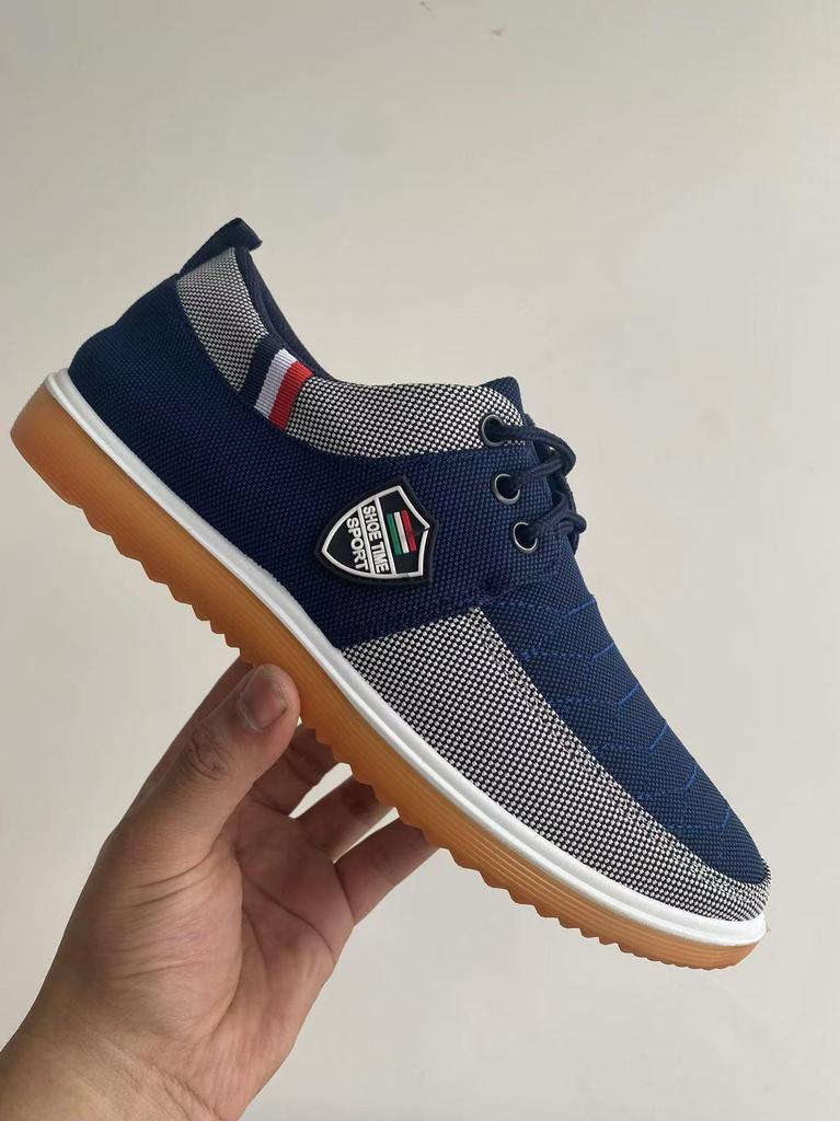 Scarpe da corsa da uomo traspiranti, leggere, resistenti all'usura in tela con suola in tendine – Versatili per l'autunno e la guida.