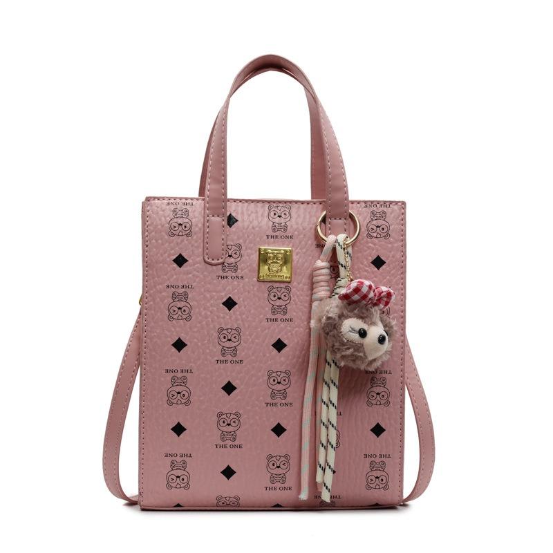 

Сегодняшние популярные сумки — это женские новые высококлассные универсальные сумки-мессенджеры для поездок на работу, переносные коробки, сумки-ведра. without pendant розовый