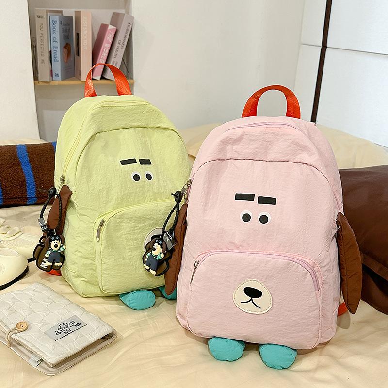 Schoolbag New High-value Japanese Ins Fresh and Sweet Puppy Backpack for Primary and Secondary School Students Large-capacity Shoulders