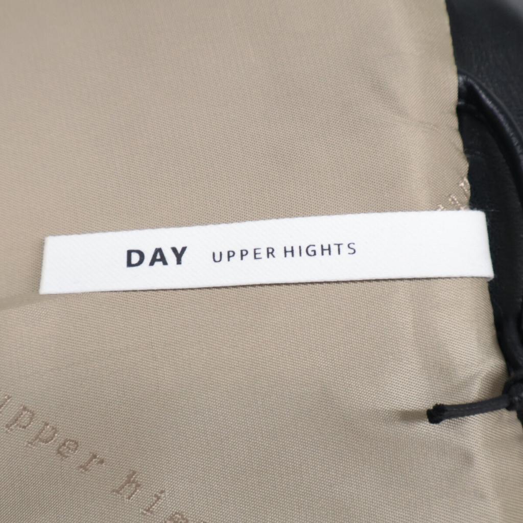 upper hights 870D00902BLK 24Stainless Steel Black Fake Leather THE RIDERS SHORT Double Rider's Jacket Jacket 1 blackUsed