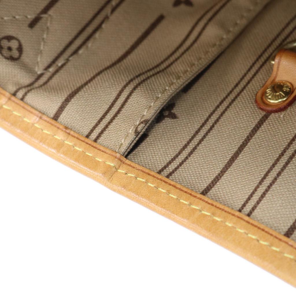 LOUIS VUITTON 2008 M40156 Monogram Neverfull MM Tote Bag Tote Bag Black / Gold HardwareUsed