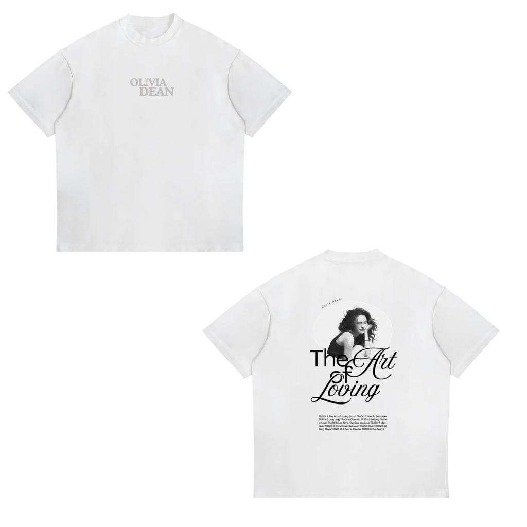 Uk Singer Olivia Dean Merch 2026 Unisex Tshirt Unisex Short Sleeve Tops Fashion Tee Clothes Causal Y2K Tops Cotton