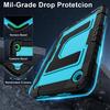 Funda for Samsung Galaxy Tab A11 Plus 11 A9 Plus 11"Case Shockproof Safe PC Silicon Hybrid Stand Tablet Cover Galaxy Tab A11 8.7