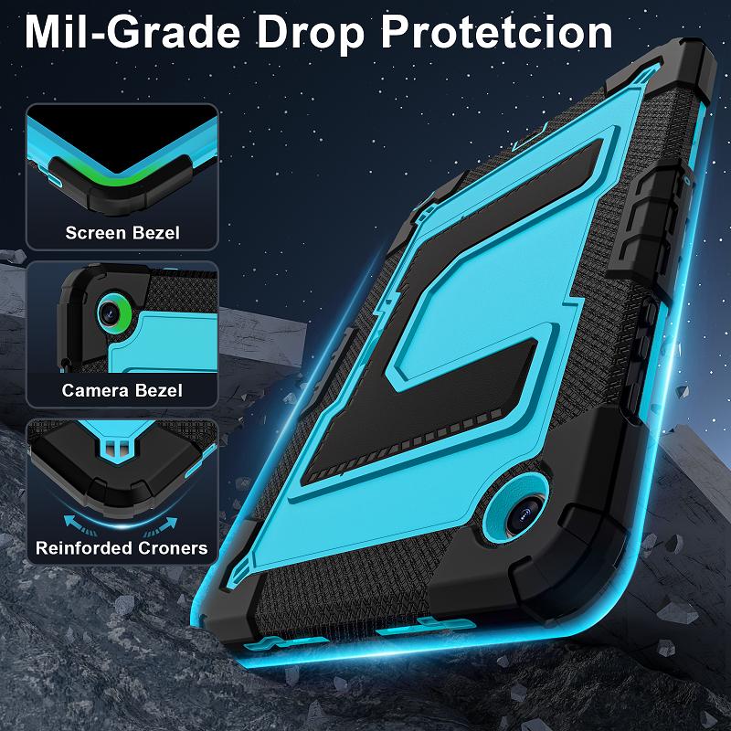 Funda for Samsung Galaxy Tab A11 Plus 11 A9 Plus 11"Case Shockproof Safe PC Silicon Hybrid Stand Tablet Cover Galaxy Tab A11 8.7